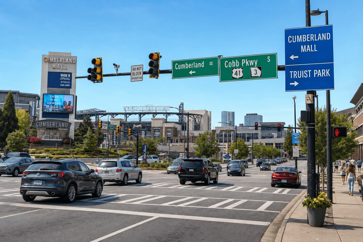 Cumberland Mall & Truist Park Accidents: A Cobb County Legal Guide