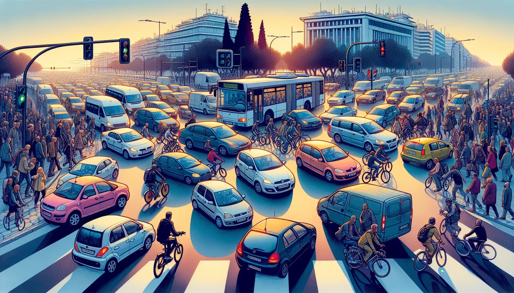 The Most Dangerous Traffic Streets in Athens