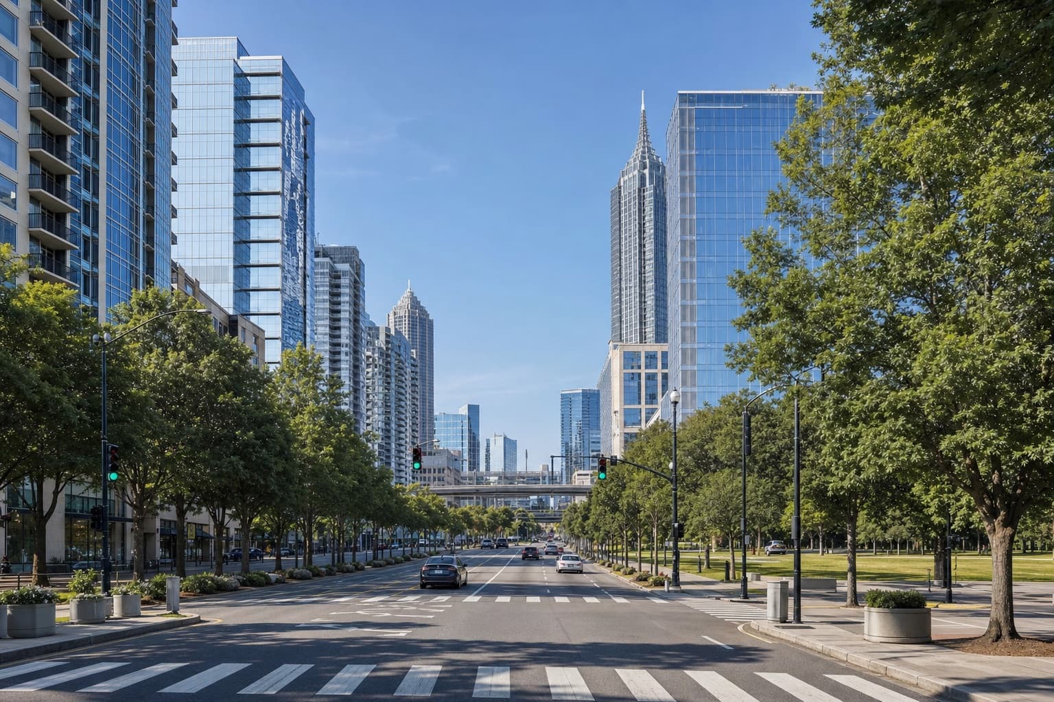 Midtown Atlanta car accident lawyer: Peachtree corridor crashes