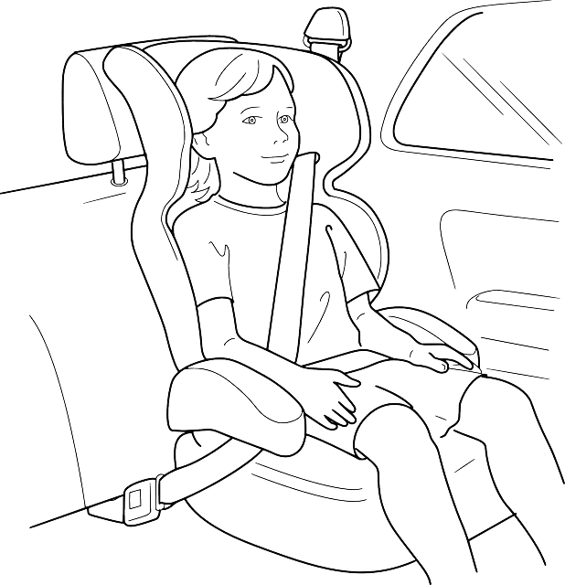 child, seatbelt, car