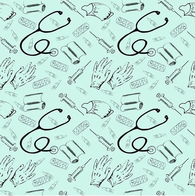 pattern, the medicine, seamless