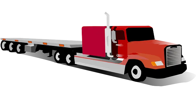 big truck, eighteen wheeler, tractor and trailer