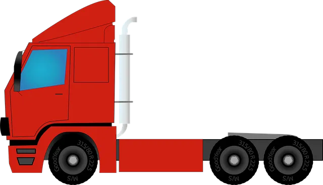semi-trailer, truck, transport