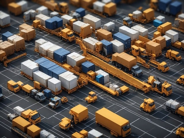 ai generated, logistics, industry