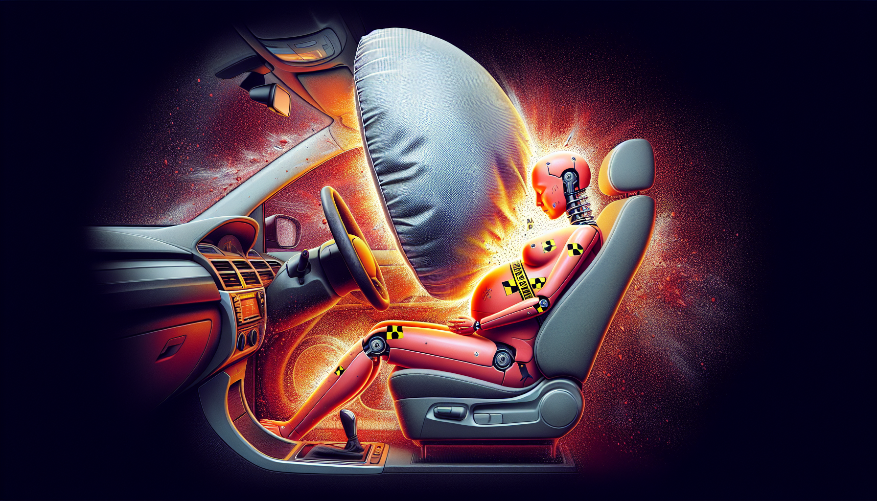 Airbag Injuries from a Car Accident