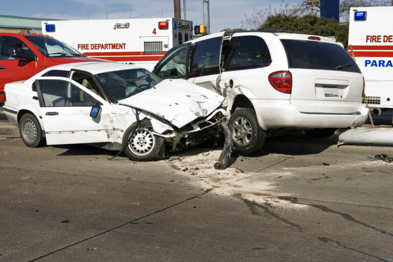 What happens after a car accident deposition?