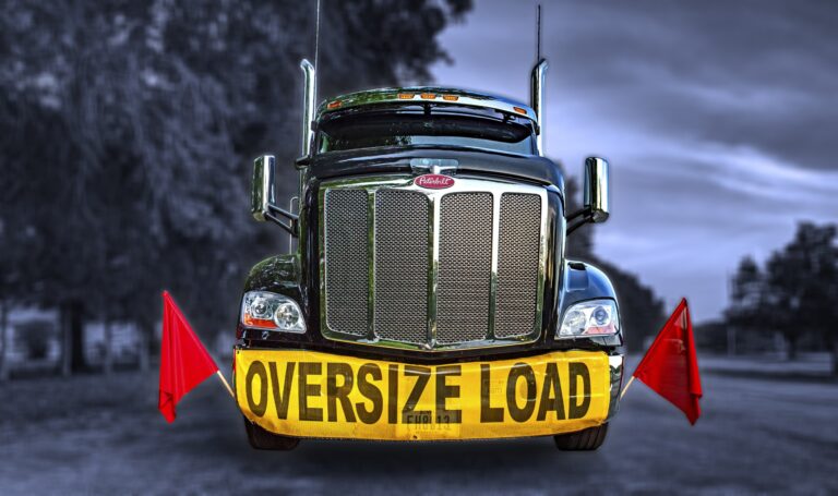 oversized truck load accident