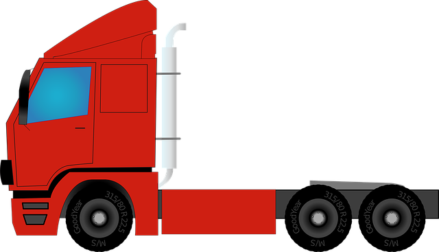 semi-trailer, truck, transport