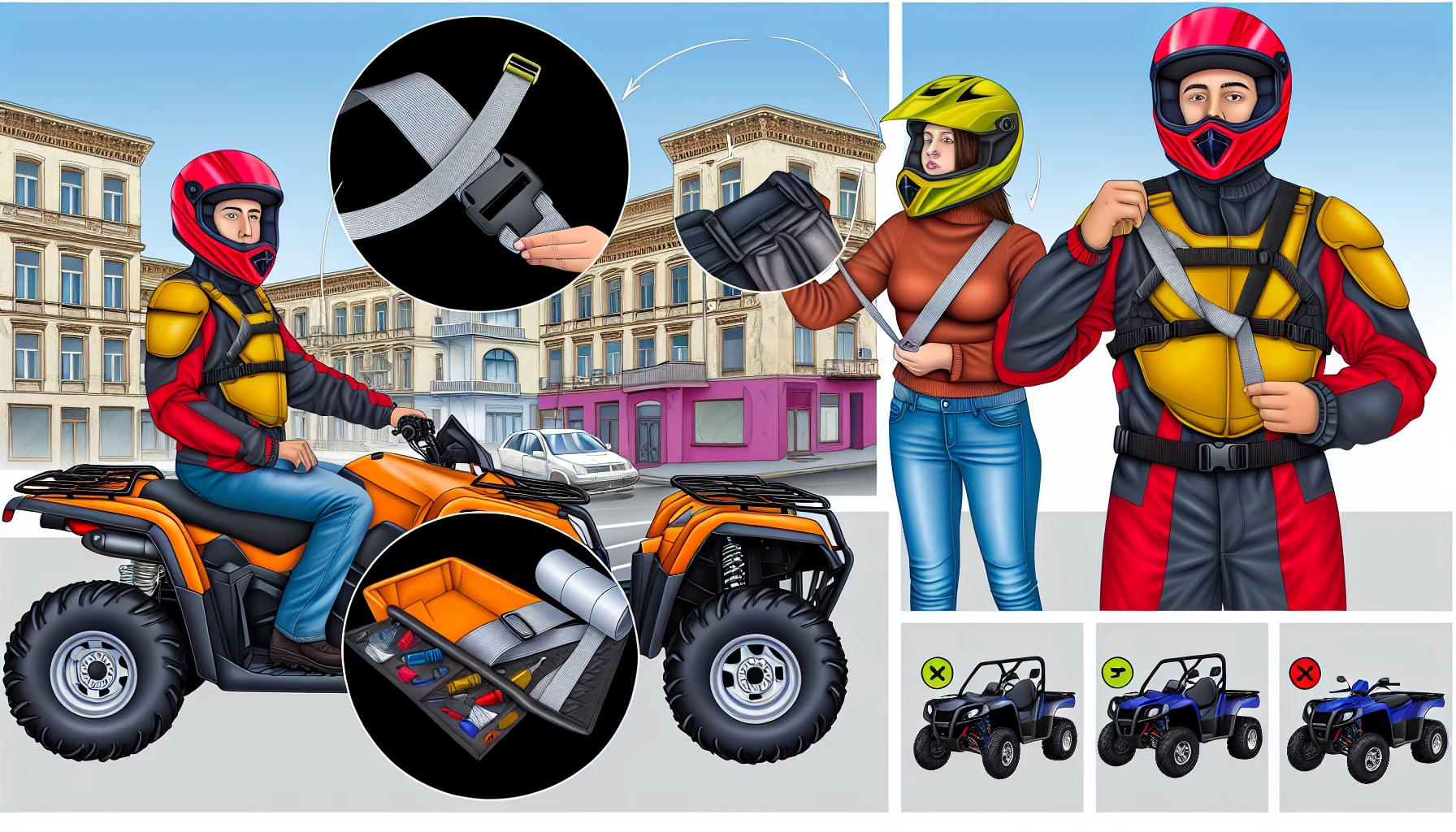 ATV safety features