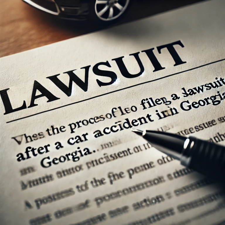 Suing after a car accident